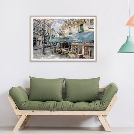 Wall Art - Paris French Cafe - Canvas Prints-Poster Prints