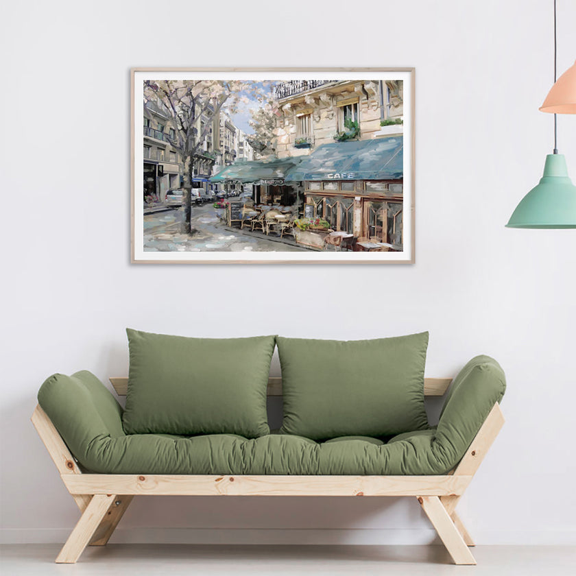 Wall Art - Paris French Cafe - Canvas Prints-Poster Prints