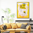 Wall Art - Pay For Soup - Basquiat Art - Canvas Prints-Poster Prints