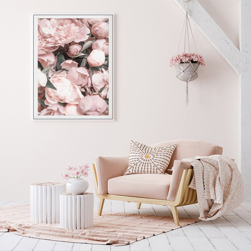 Wall Art - Peony - Canvas Prints-Poster Prints