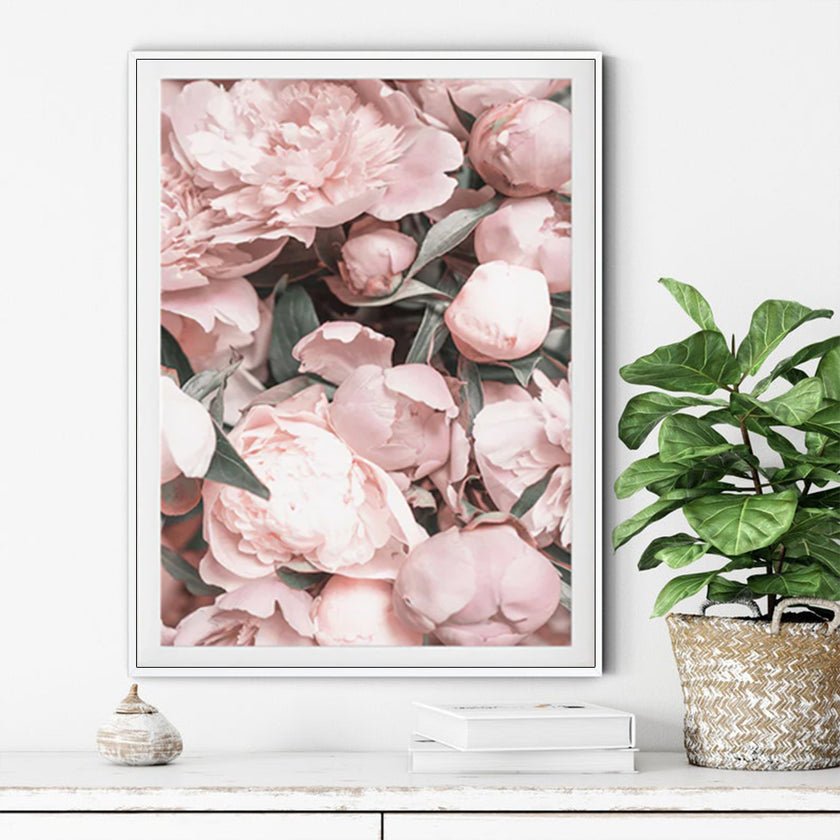 Wall Art - Peony - Canvas Prints-Poster Prints