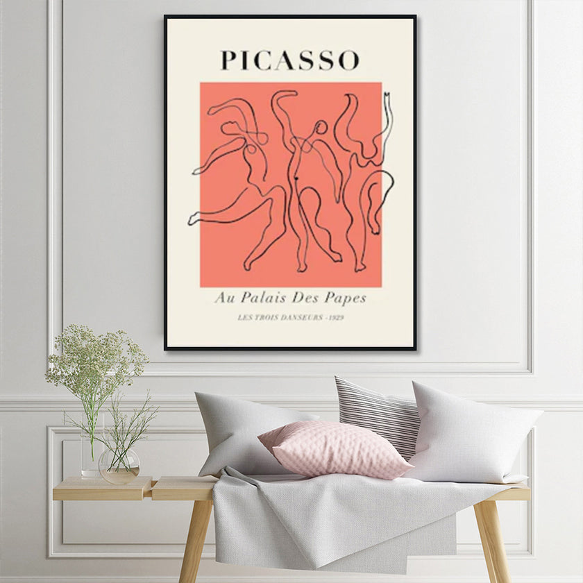 Wall Art - Picasso Dance - Canvas Prints-Poster Prints