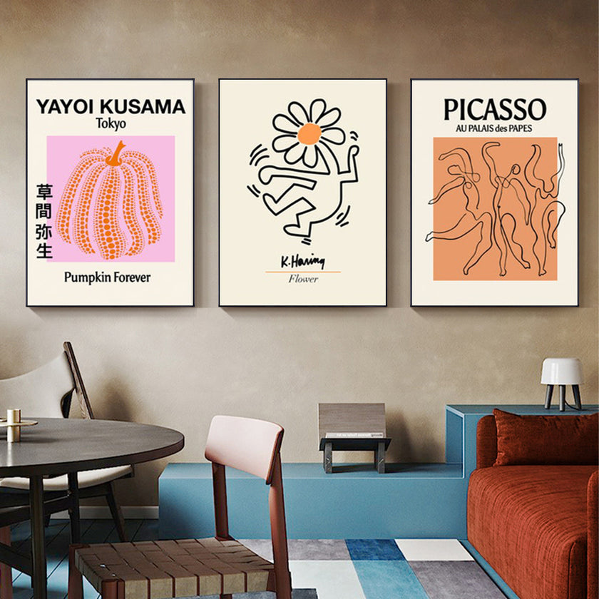 Wall Art  - Mix Art 3 sets - Poster Prints -Canvas Prints