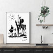 Wall Art - Picasso Print Don Quixote - Canvas Prints-Poster Prints