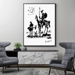 Wall Art - Picasso Print Don Quixote - Canvas Prints-Poster Prints