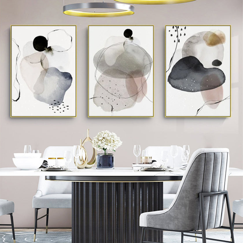 Wall Art  - Pink Vibe 3 Sets - Poster Prints -Canvas Prints