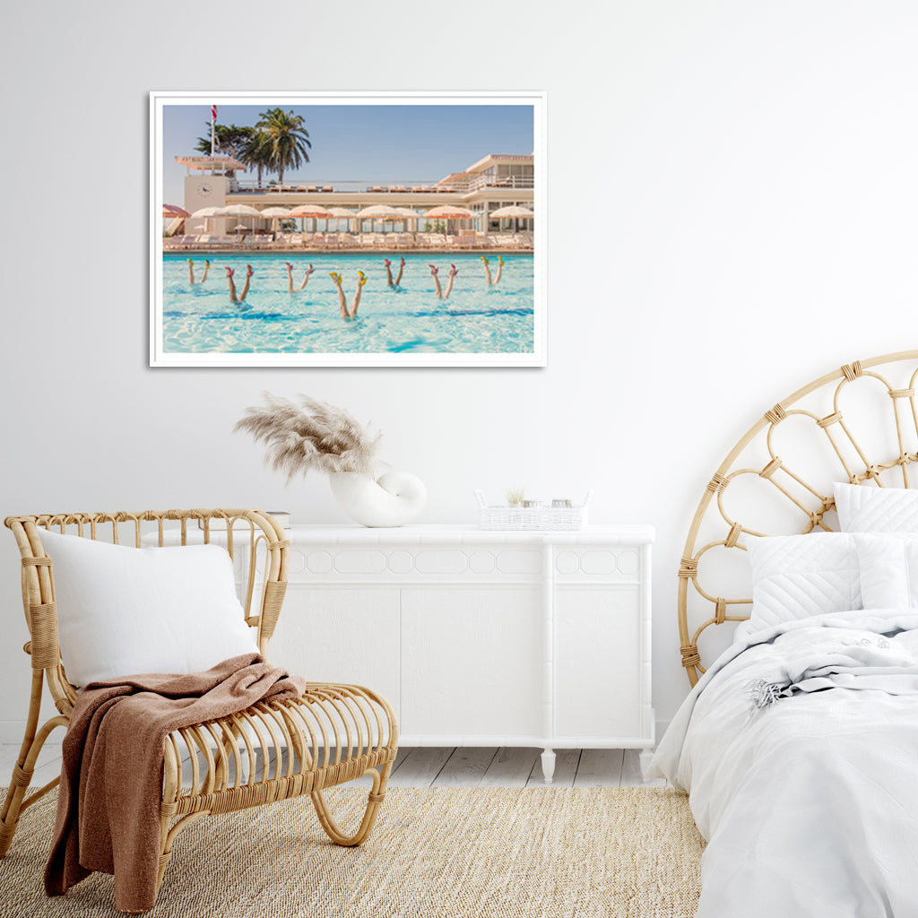 Wall Art - Pool Party - Canvas Prints-Poster Prints