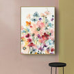 Wall Art - Poppies And Sweetpeas - Canvas Prints-Poster Prints