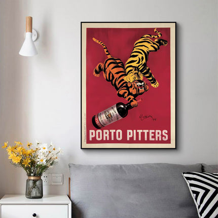 Wall Art - Porto Pitters Vintage - Canvas Prints-Poster Prints