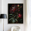 Wall Art - Red Peony Flower - Canvas Prints-Poster Prints
