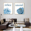 Wall art - Relax And Unwind 2 sets- Canvas Prints- Poster Prints