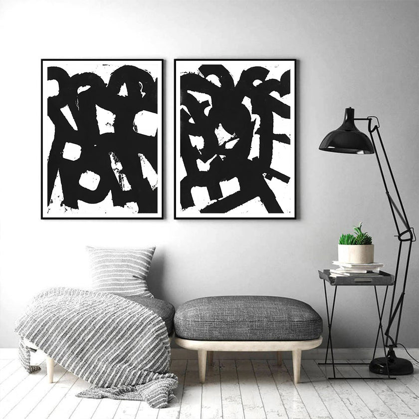 Wall art - Rock N Roll (2 sets)- Canvas Prints- Poster Prints