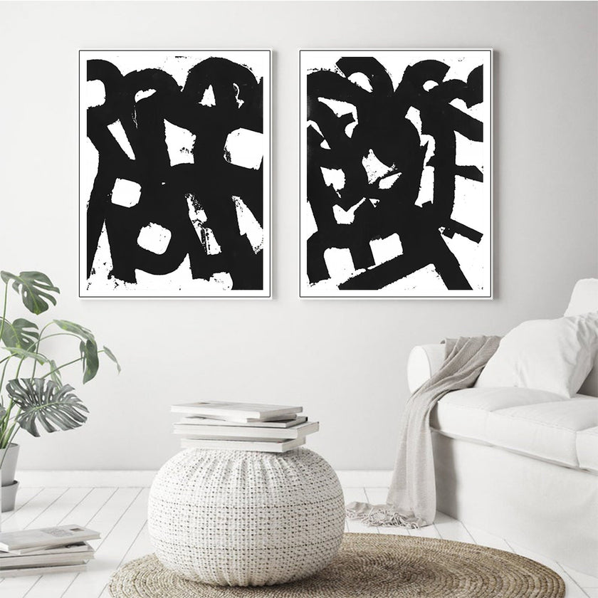 Wall art - Rock N Roll (2 sets)- Canvas Prints- Poster Prints