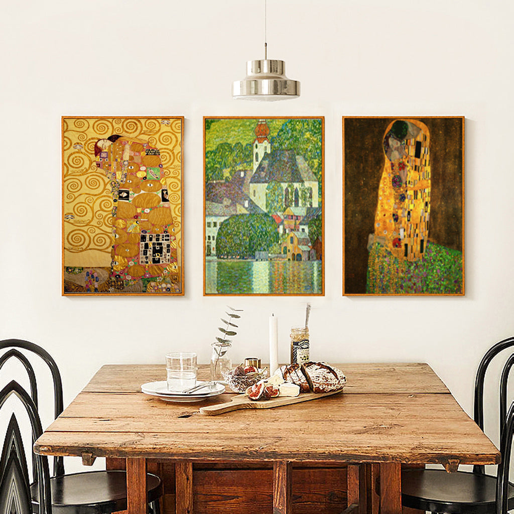 Wall Art prints - Artworks by Klimt 3 sets - Poster Prints -Canvas Prints