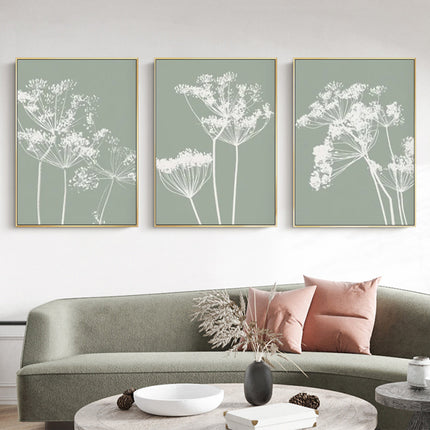 Wall Art  - Sage Green 3 Sets - Poster Prints -Canvas Prints
