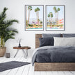 Wall art - Saguaro Hotel (2 sets)- Canvas Prints- Poster Prints
