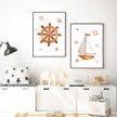 Wall art - Sailboat 2 sets- Canvas Prints- Poster Prints