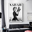 Wall Art - Sarah Paulson - Canvas Prints-Poster Prints