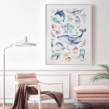 Wall Art - Sea Animals - Canvas Prints-Poster Prints