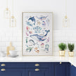 Wall Art - Sea Animals - Canvas Prints-Poster Prints