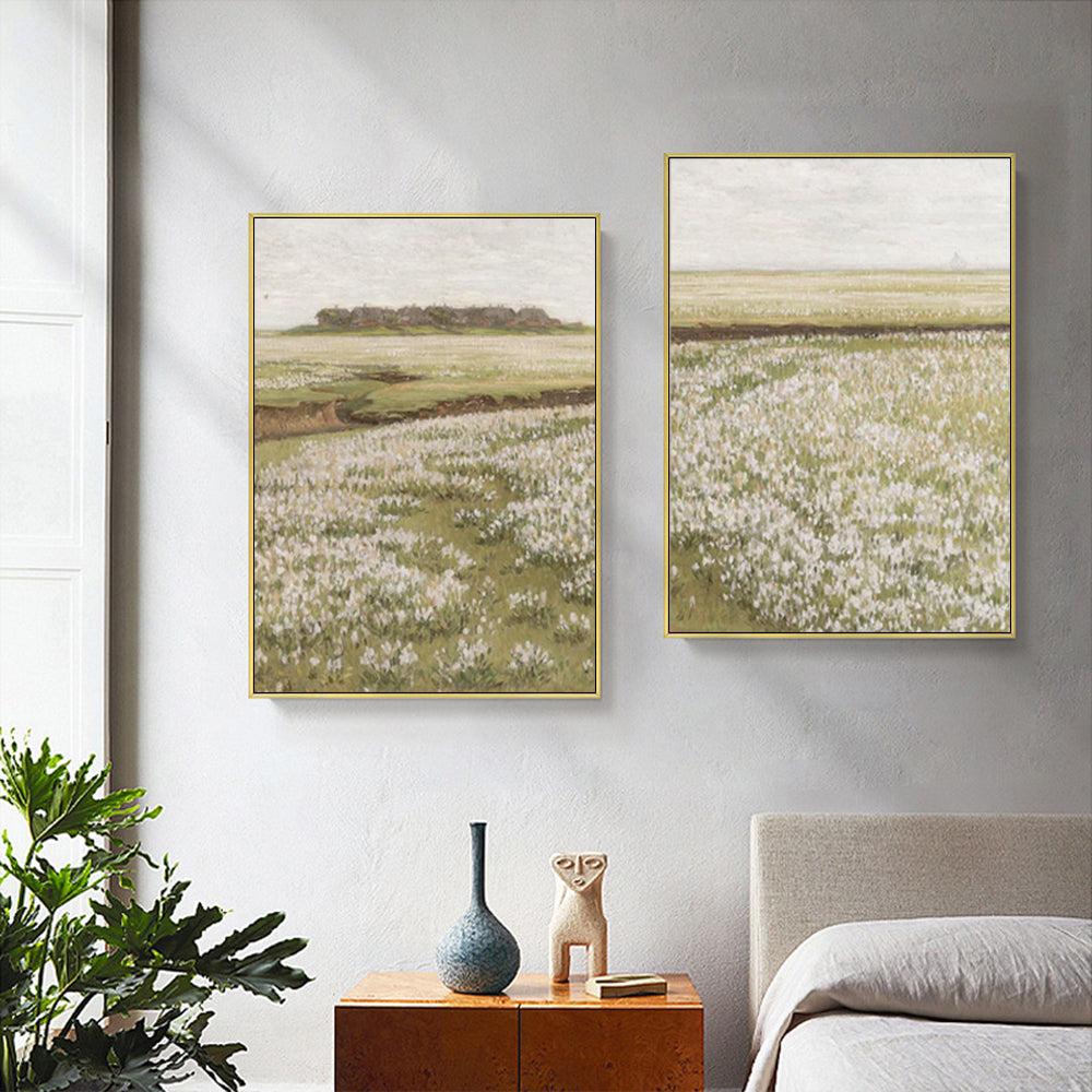 Wall art - Spring Meadow (2 sets)- Canvas Prints- Poster Prints