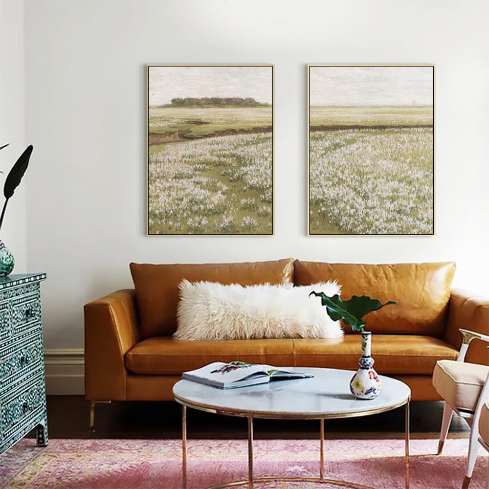 Wall art - Spring Meadow (2 sets)- Canvas Prints- Poster Prints