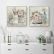 Wall Art - Shiplap Flower Market (2 sets)- Canvas Prints-Poster Prints