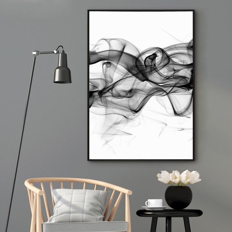 Wall art - Stylish Abstract Black 2 sets- Canvas Prints- Poster Prints