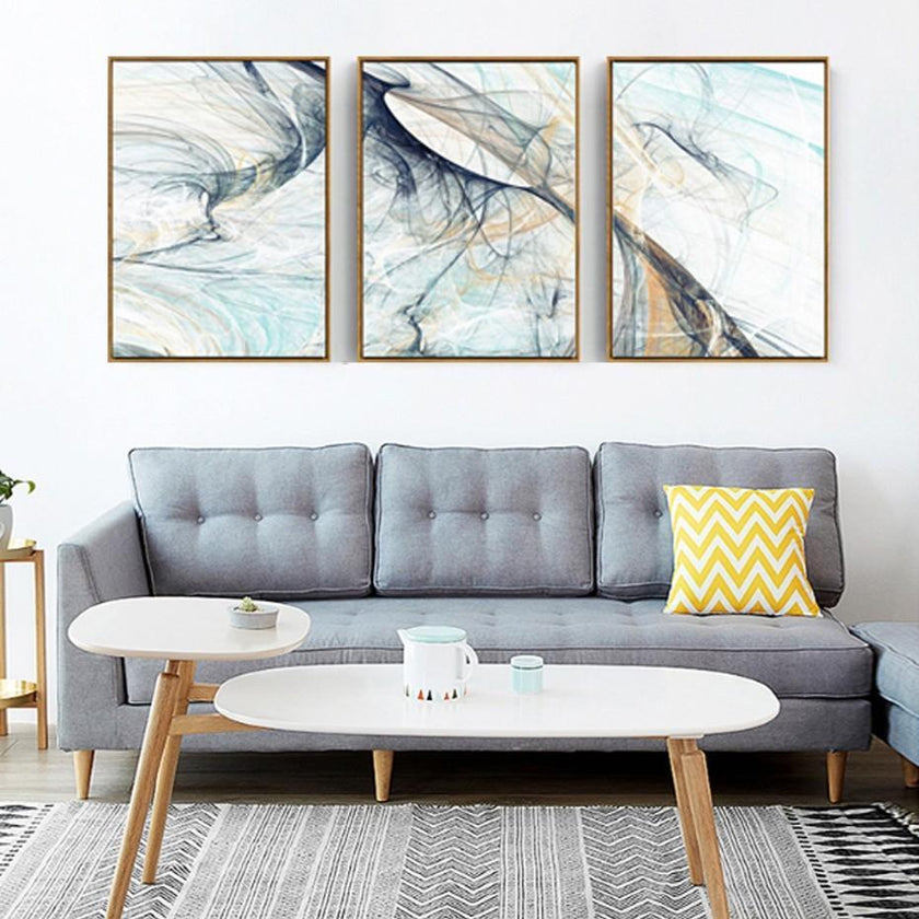 Wall Art prints -Sublime Abstract 3 sets - Poster Prints -Canvas Prints