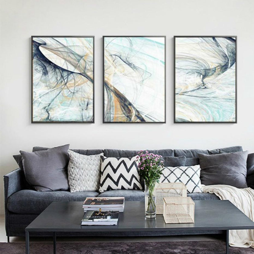 Wall Art prints -Sublime Abstract 3 sets - Poster Prints -Canvas Prints