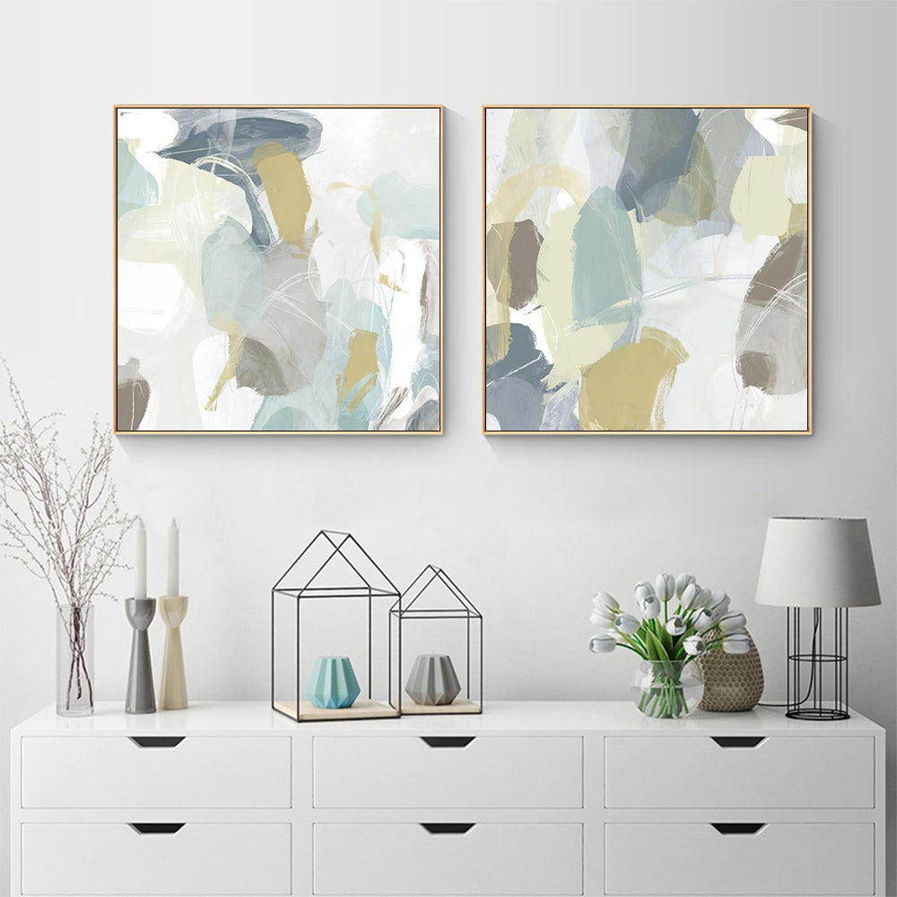 Wall Art - Subtle Synergy (2 sets)- Canvas Prints-Poster Prints