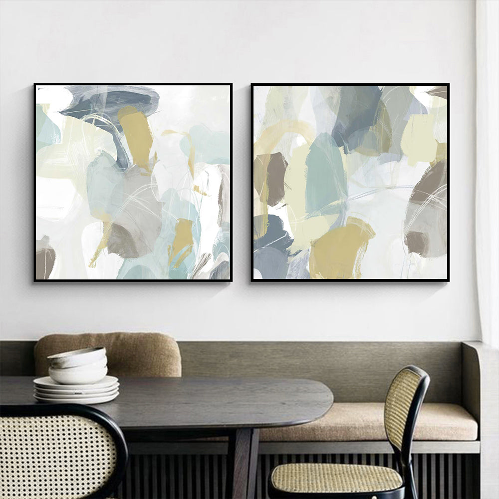 Wall Art - Subtle Synergy (2 sets)- Canvas Prints-Poster Prints