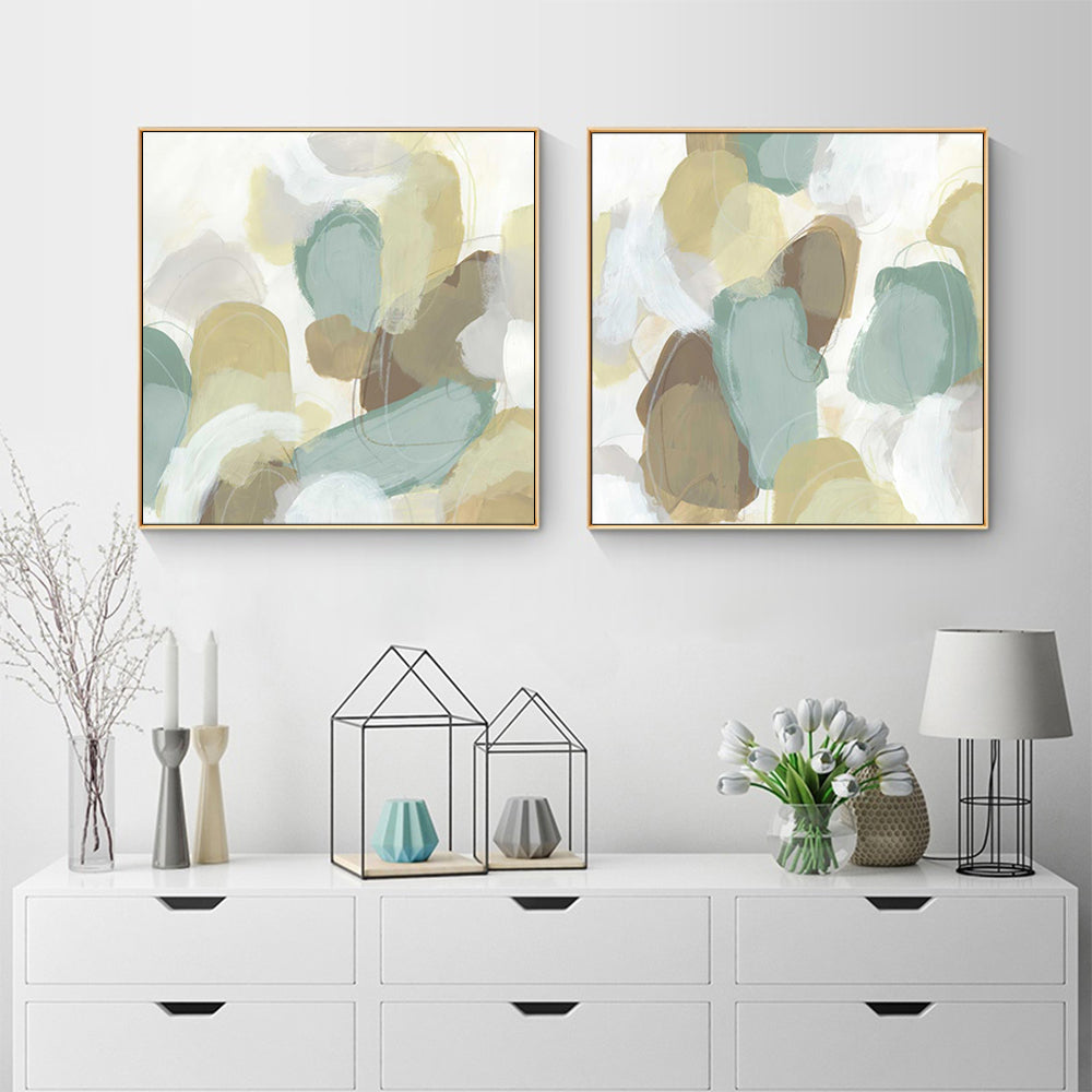 Wall Art - Subtle Synergy (2 sets)- Canvas Prints-Poster Prints