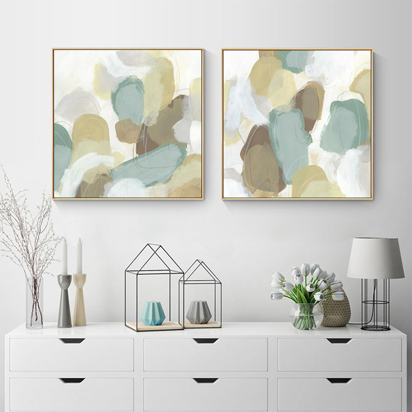 Wall Art - Subtle Synergy (2 sets)- Canvas Prints-Poster Prints