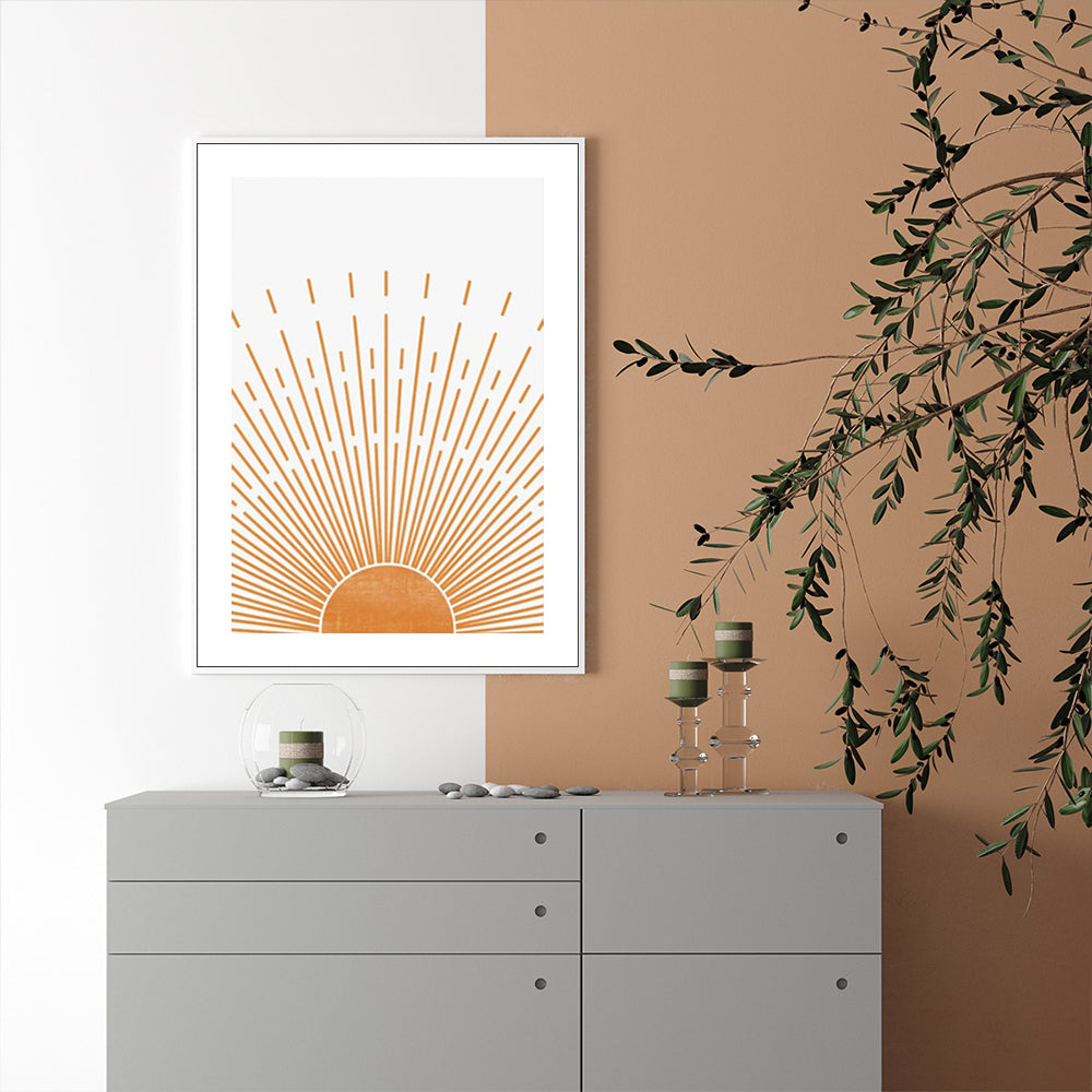 Wall Art - Sun Rise - Canvas Prints-Poster Prints