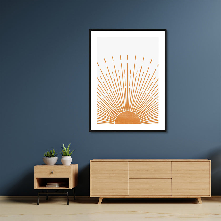 Wall Art - Sun Rise - Canvas Prints-Poster Prints