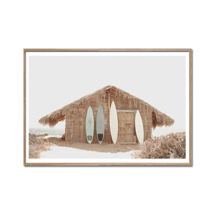 Wall Art - Surf Cabin - Canvas Prints-Poster Prints