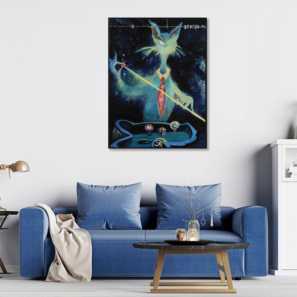 Wall Art - The Cat From The Wrong Side Of The Tracks - Canvas Prints-Poster Prints