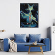 Wall Art - The Cat From The Wrong Side Of The Tracks - Canvas Prints-Poster Prints