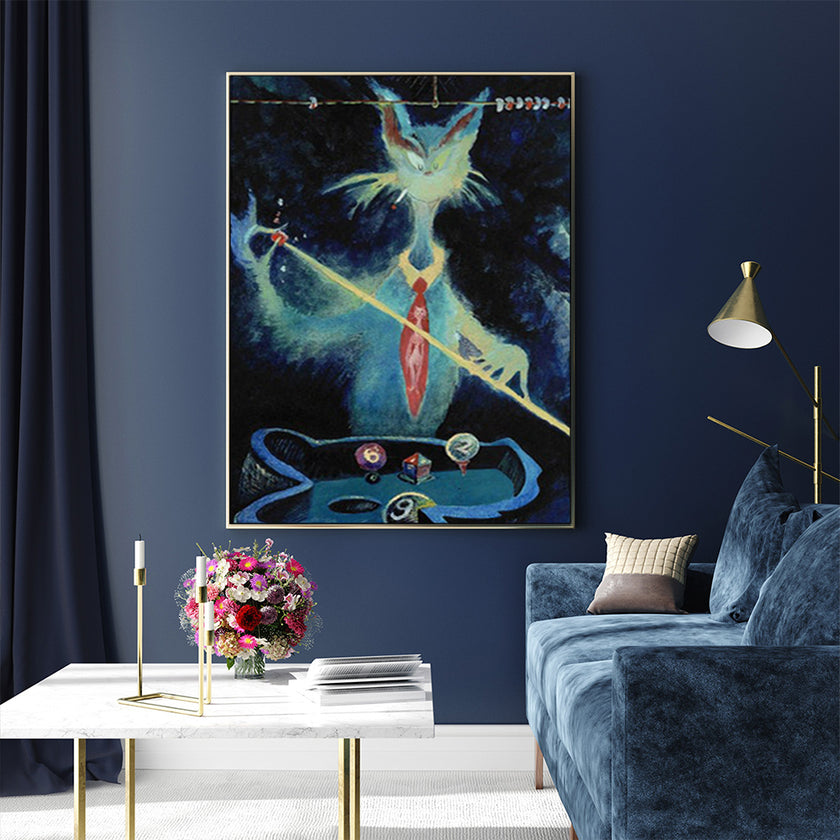 Wall Art - The Cat From The Wrong Side Of The Tracks - Canvas Prints-Poster Prints