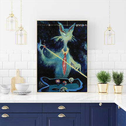 Wall Art - The Cat From The Wrong Side Of The Tracks - Canvas Prints-Poster Prints