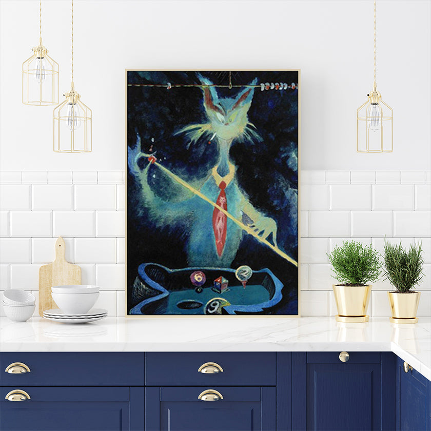 Wall Art - The Cat From The Wrong Side Of The Tracks - Canvas Prints-Poster Prints