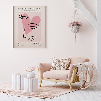 Wall Art - The Ladies of Avignon - Canvas Prints-Poster Prints