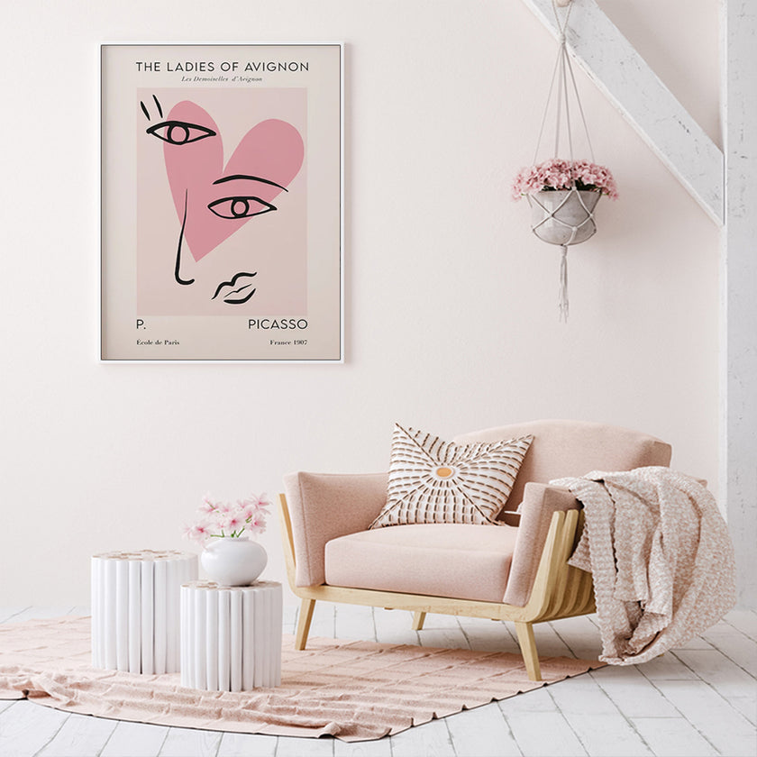 Wall Art - The Ladies of Avignon - Canvas Prints-Poster Prints