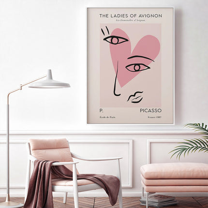 Wall Art - The Ladies of Avignon - Canvas Prints-Poster Prints