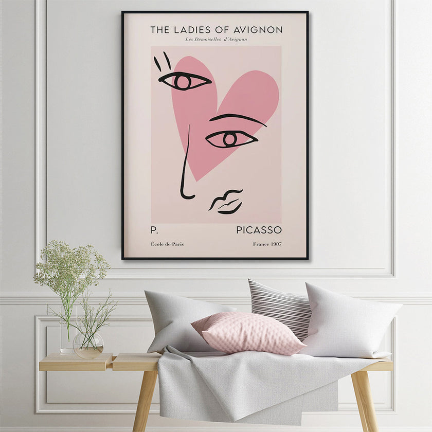 Wall Art - The Ladies of Avignon - Canvas Prints-Poster Prints
