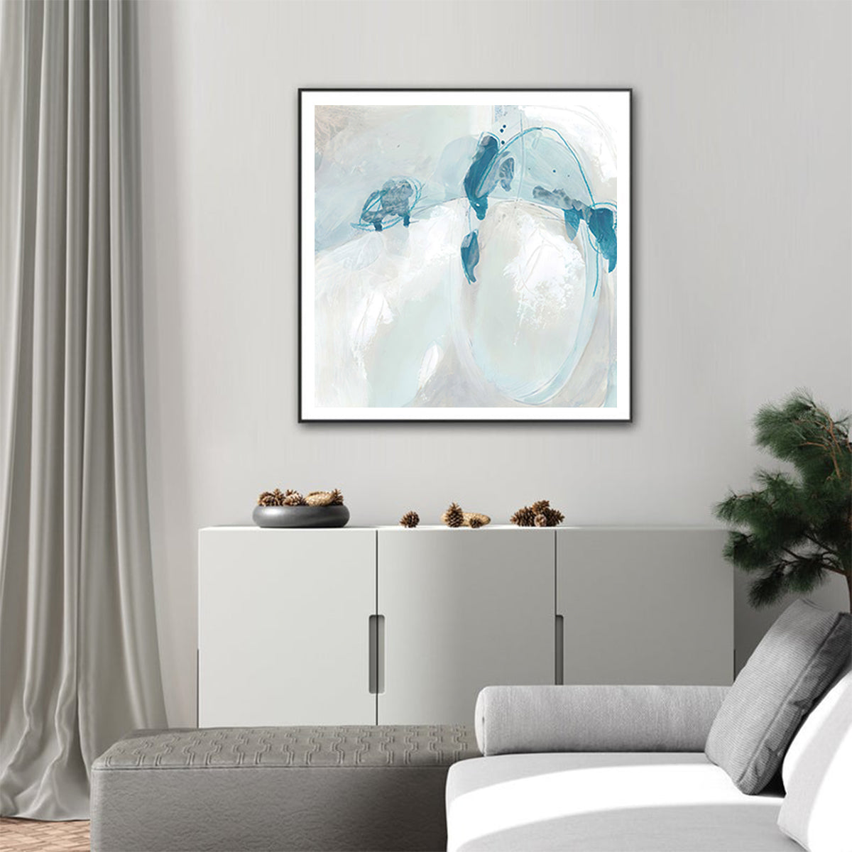 Wall Art - Trace Echo by June Erica Vess (2 sets)- Canvas Prints-Poster Prints