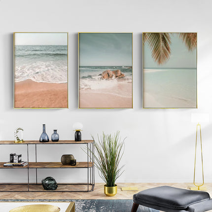 Wall Art - Tropical Beach (3 Sets) - Poster Prints -Canvas Prints