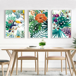 Wall Art prints -Tropical Flora & Fauna 3 sets - Poster Prints -Canvas Prints