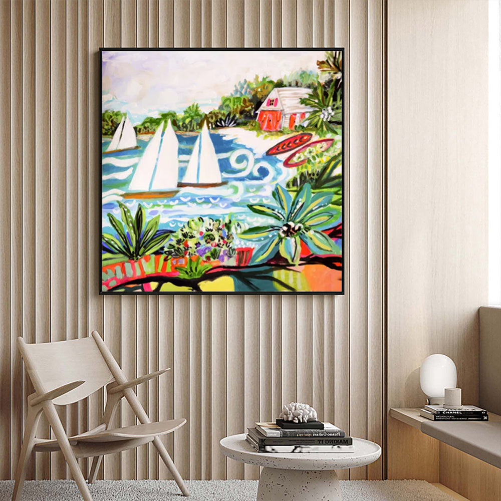 Wall Art - Tropical Hideaway - Canvas Prints-Poster Prints